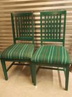 Chair, Green Striped